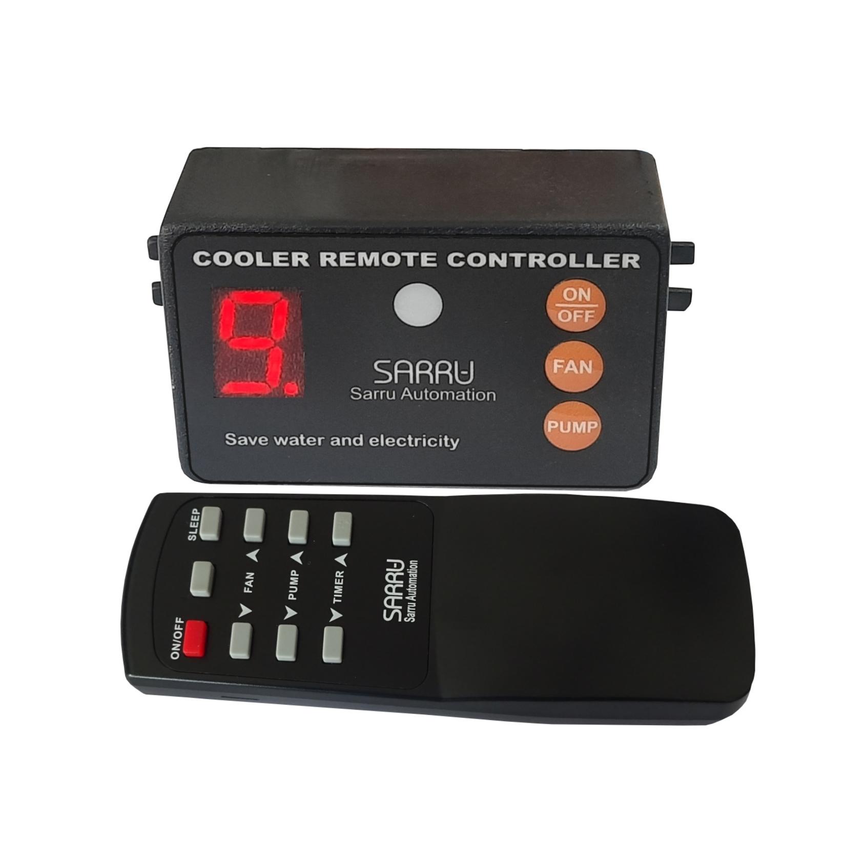 SARRU CC21 Air Cooler Remote Controller for 10 Steps Fan Motor Speed R