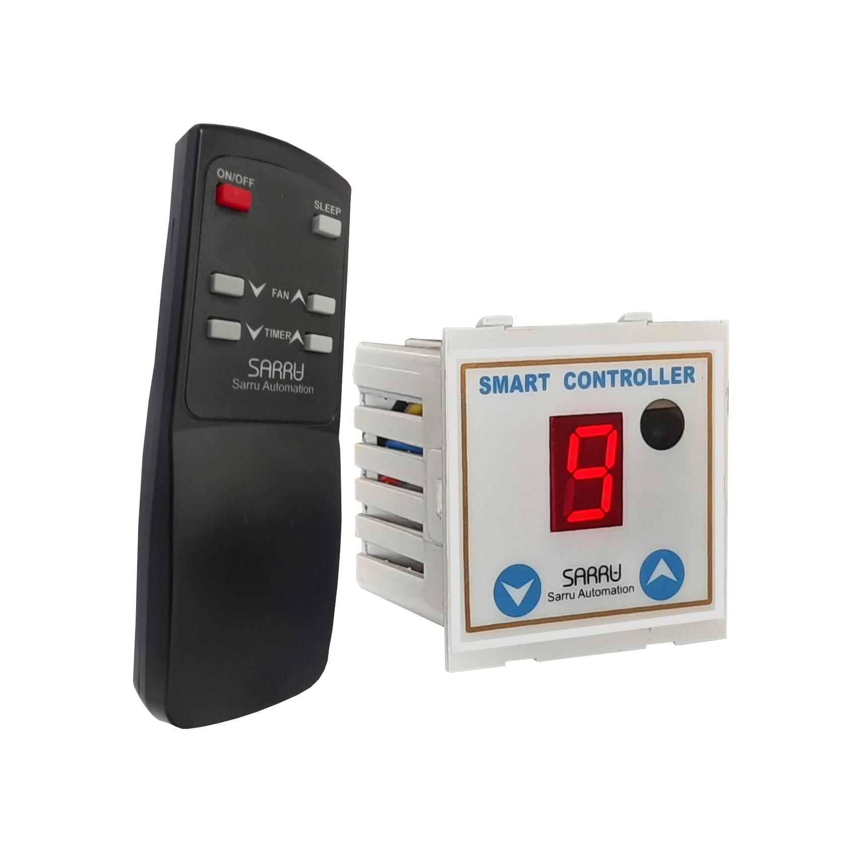 SARRU FR1 Ceiling Fan Smart Remote Regulator with 9 Step Speed Regulat
