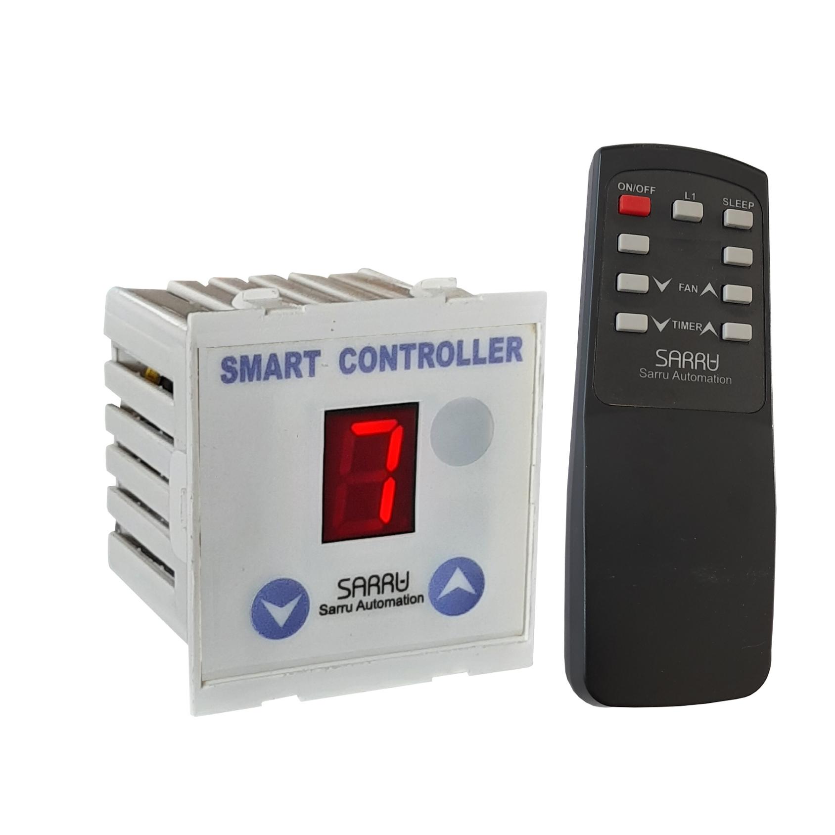 SARRU HFL Fan and Light for One Ceiling Fan Humming Free Digital Smart