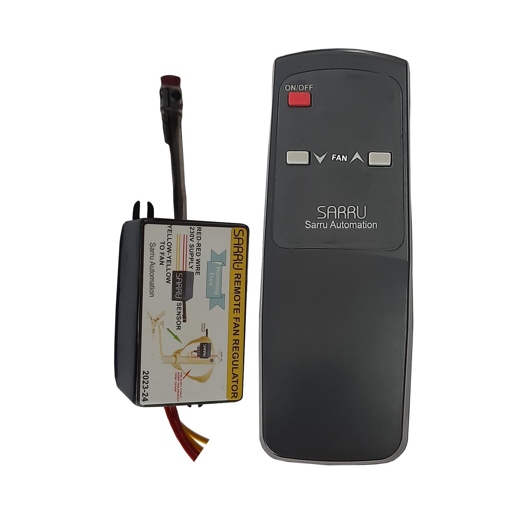 SARRU TH2 Ceiling Fan Humming Less Remote Regulator.
