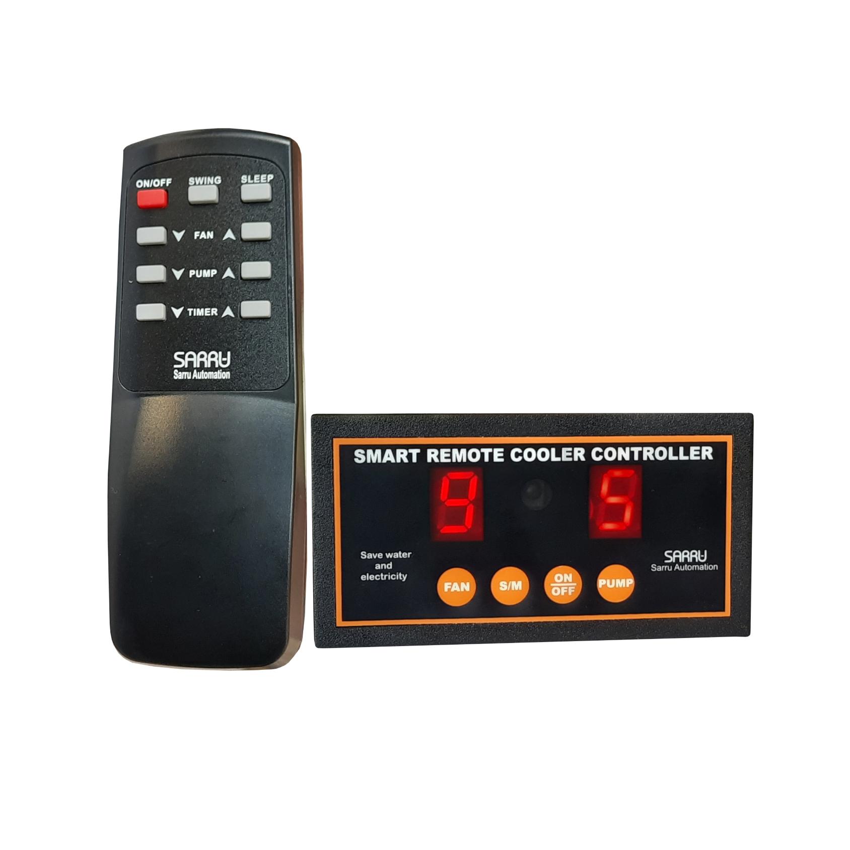 SARRU CC71 Air Cooler Remote Controller for 10 Steps Fan Motor Speed R