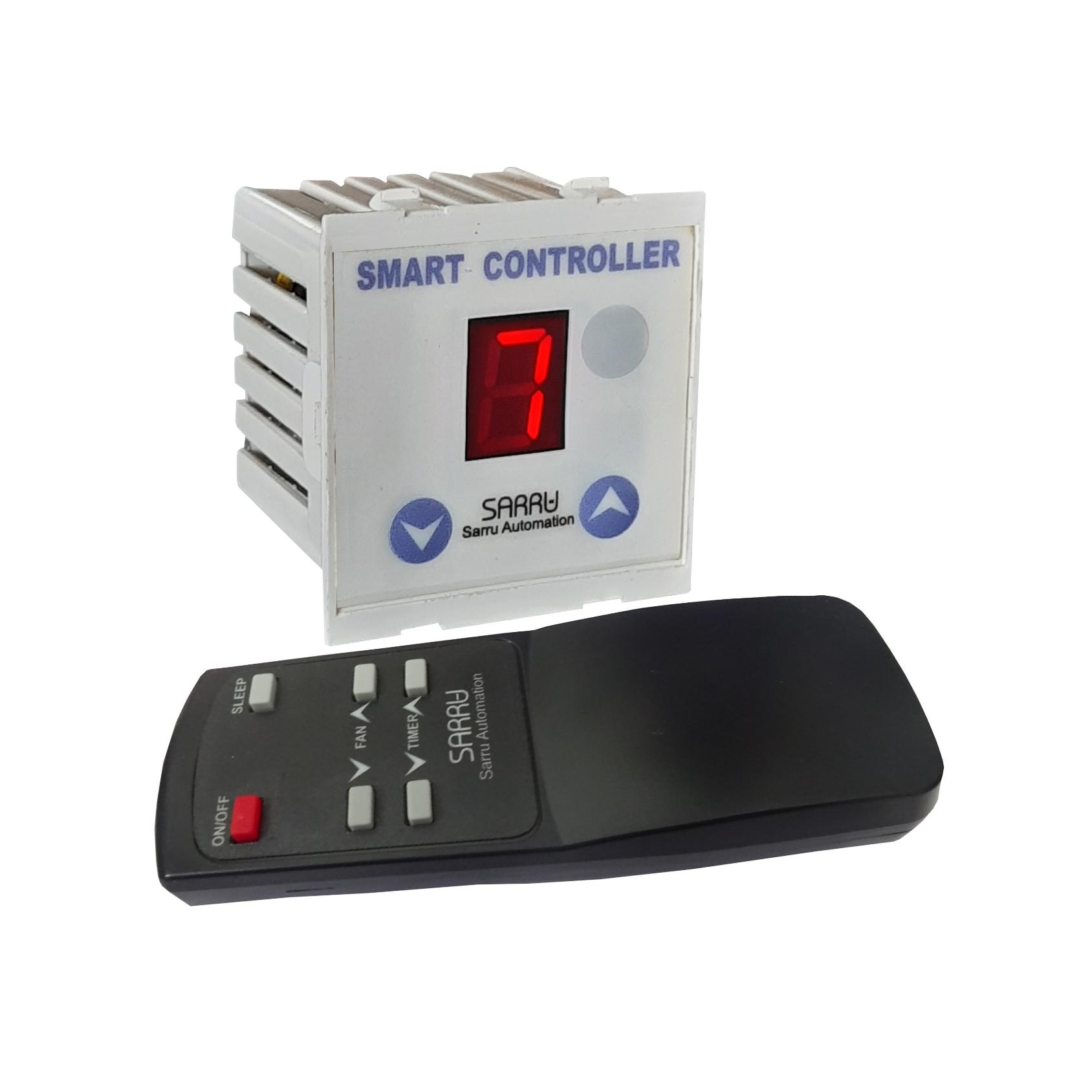 Sarru Automation HF7 Humming Less Ceiling Fan Smart Remote Controlled 