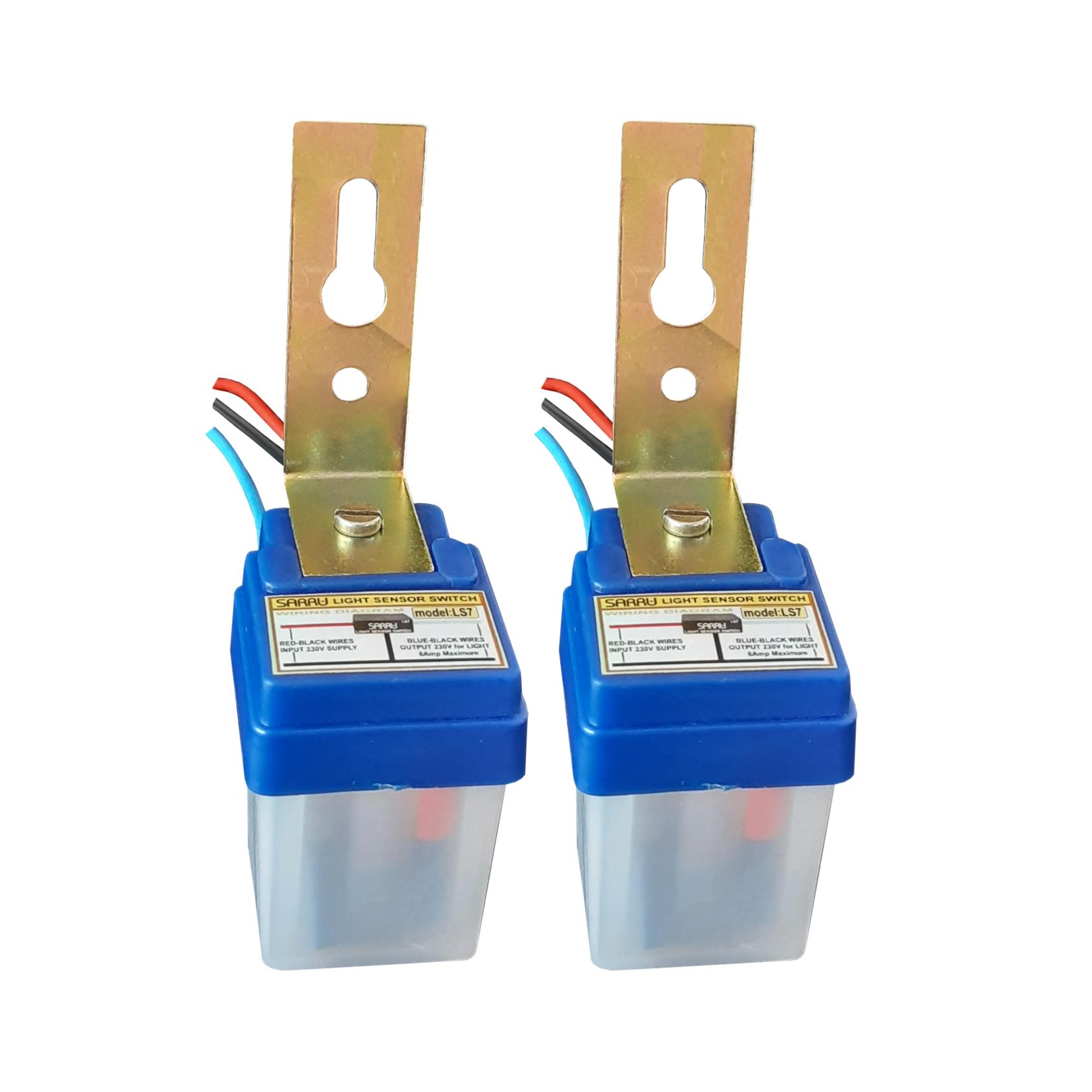 SARRU LS7:Water Proof Light Sensor 220V AC,6A/1000W Automatic Day/Nigh